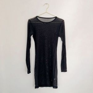 American Apparel Micro-Mesh Long Sleeve Dr…